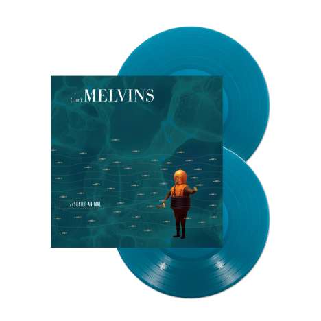 Melvins: (A) Senile Animal (Limited Edition) (Reissue) (Translucent Blue Vinyl), 2 LPs