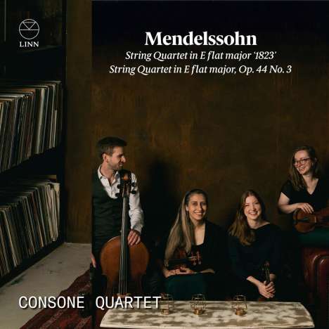 Felix Mendelssohn Bartholdy (1809-1847): Streichquartett Nr.5 op.44,3, CD