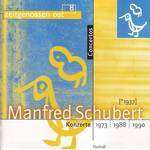 Manfred Schubert (1937-2011): Konzert für 2 Violinen &amp; Orchester, CD
