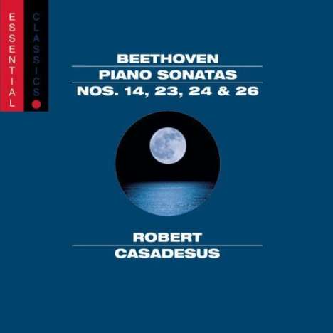 Ludwig van Beethoven (1770-1827): Klaviersonaten Nr.14,23,24,26, CD