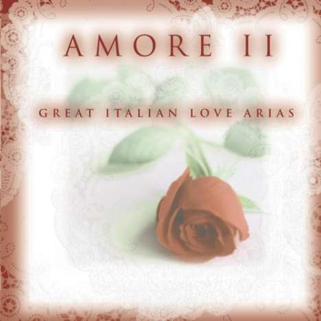 Amore 2: Great Italian: Amore 2: Great Italian Love Ar, CD