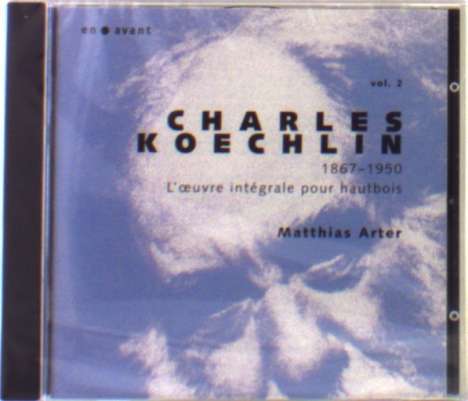 Charles Koechlin (1867-1950): Kammermusik für Oboe Vol.2, CD