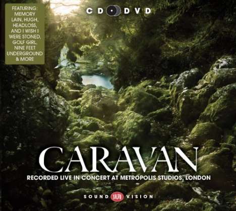 Caravan: Live At Metropolis Studios 2010 (CD + DVD), 1 CD und 1 DVD
