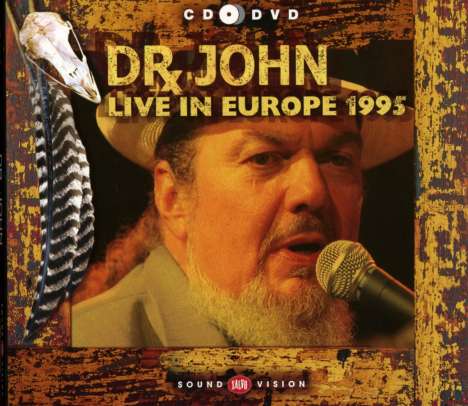 Dr. John: Live In Europe 1995 (CD + DVD), 1 CD und 1 DVD