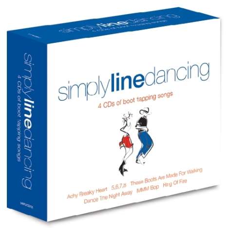 Simply Line Dancing, 4 CDs