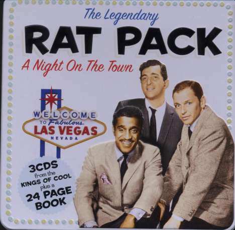 Rat Pack (Frank Sinatra, Dean Martin &amp; Sammy Davis Jr.): A Night On The Town (Limited Metalbox), 3 CDs