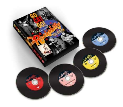 Go Cat Go!: The Essential Rockabilly Collection, 4 CDs