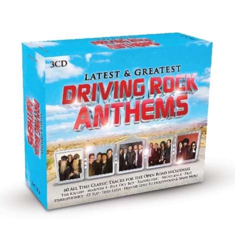 Driving Rock Anthems, 3 CDs