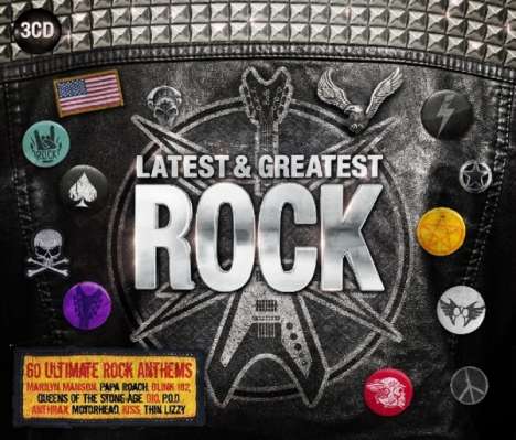 Rock - Latest &amp; Greatest, 3 CDs