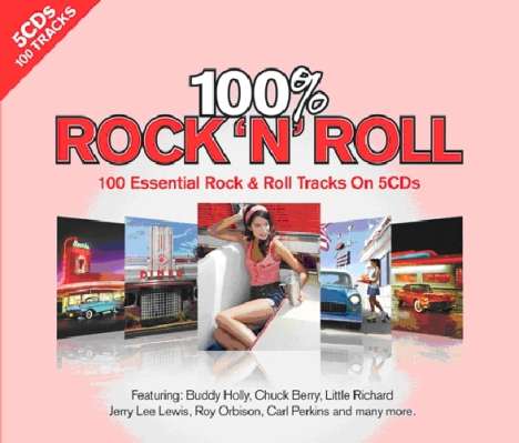 100% Rock &amp; Roll, 5 CDs