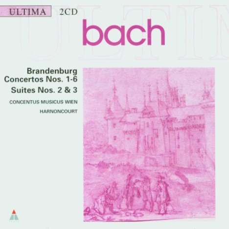 Johann Sebastian Bach (1685-1750): Brandenburgische Konzerte Nr.1-6, 2 CDs