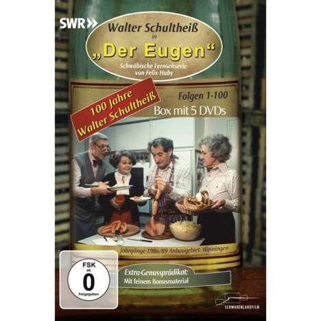 Der Eugen (Folgen 1-100), 5 DVDs