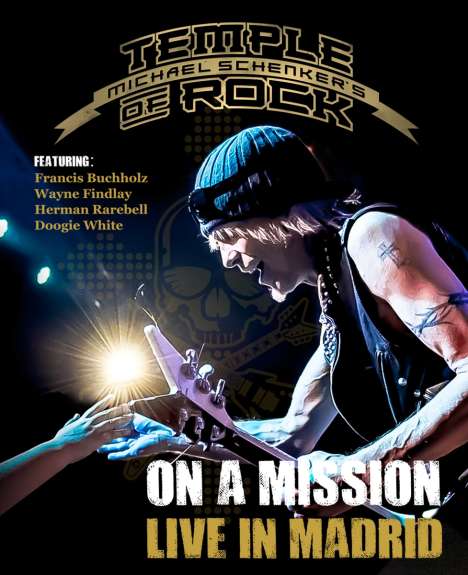 Michael Schenker: On A Mission - Live In Madrid, Blu-ray Disc