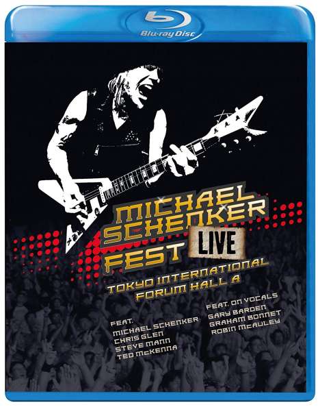 Michael Schenker: Fest - Live Tokyo International Forum Hall A, Blu-ray Disc