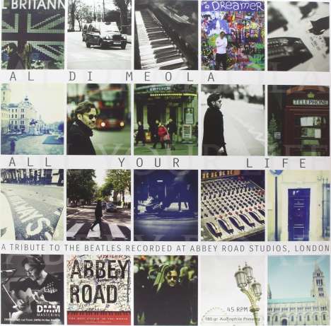 Al Di Meola (geb. 1954): All Your Life: A Tribute To The Beatles (180g) (Limited Edition) (45 RPM), 2 LPs