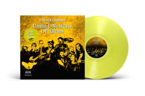 Blues Company: United Nations Of Blues (180g) (Limited Edition) (Green Vinyl) (handsigniert, exklusiv für jpc!), 2 LPs