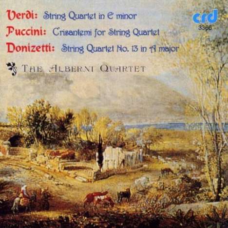 Gaetano Donizetti (1797-1848): Streichquartett Nr.13, CD