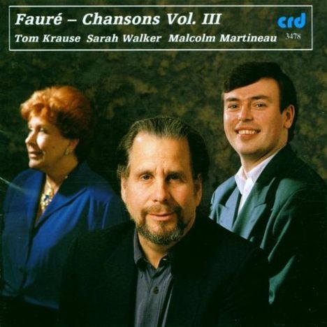 Gabriel Faure (1845-1924): Lieder Vol.3, CD