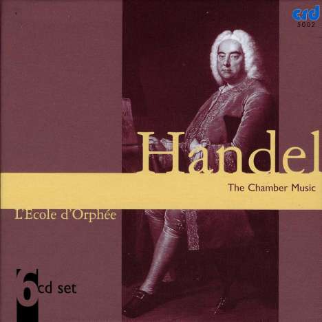 Georg Friedrich Händel (1685-1759): Die Kammermusik, 6 CDs
