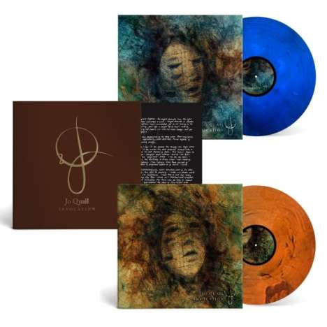 Jo Quail: Invocation &amp; Supplication (Orange/Black &amp; Blue/Black Vinyl), 2 LPs