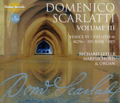 Domenico Scarlatti (1685-1757): Klaviersonaten Vol.3, 6 CDs