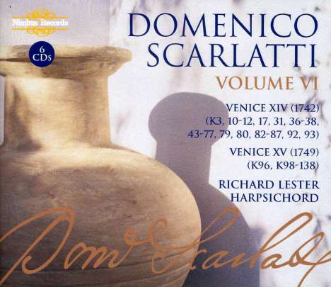 Domenico Scarlatti (1685-1757): Klaviersonaten Vol.6, 6 CDs