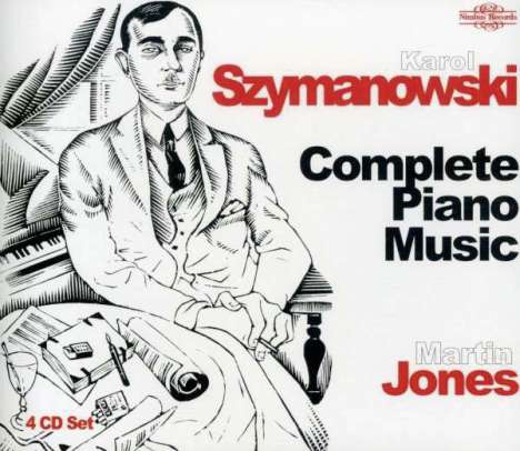 Karol Szymanowski (1882-1937): Sämtliche Klavierwerke, 4 CDs