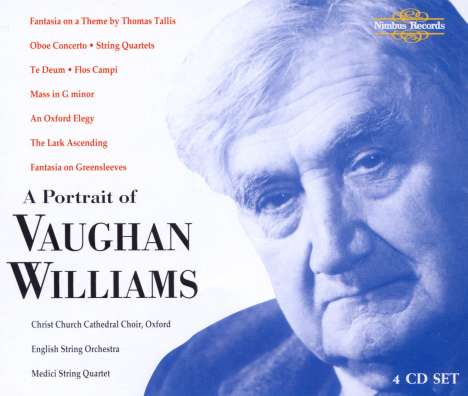 Ralph Vaughan Williams (1872-1958): Messe g-moll, 4 CDs