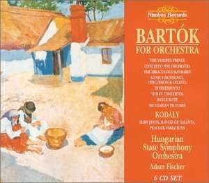 Bela Bartok (1881-1945): Orchesterwerke, 6 CDs