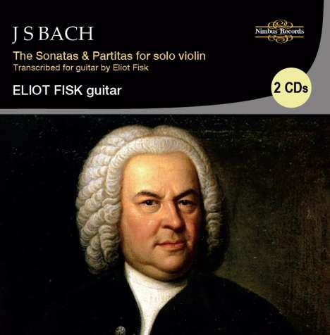 Johann Sebastian Bach (1685-1750): Sonaten &amp; Partiten BWV 1001-1006 für Gitarre, 2 CDs