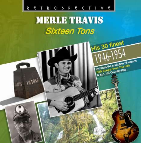 Merle Travis (1917-1983): Sixteen Tons, CD