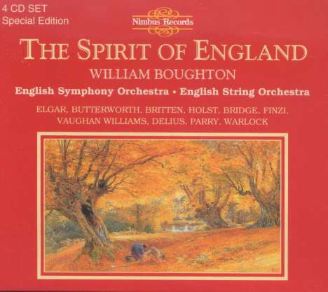 The Spirit of England, 4 CDs