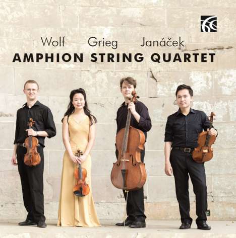 Amphion String Quartet - Wolf / Grieg / Janacek, CD