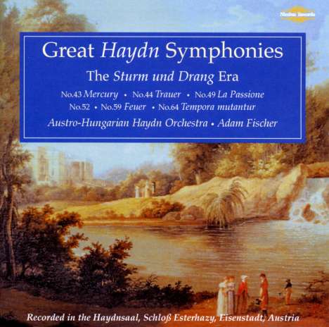 Joseph Haydn (1732-1809): Symphonien Nr.43,44,49,52,59,64, 2 CDs