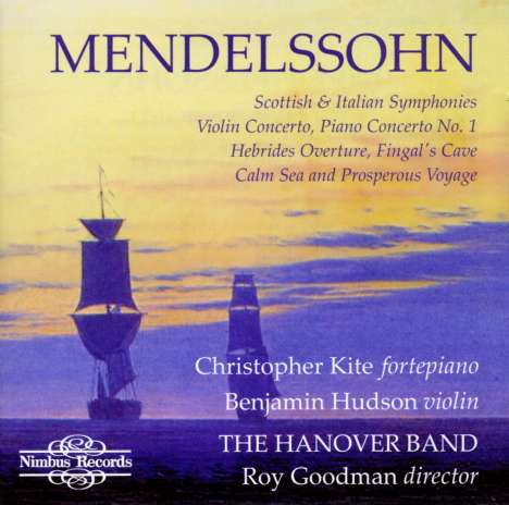 Felix Mendelssohn Bartholdy (1809-1847): Symphonien Nr.3 &amp; 4, 2 CDs