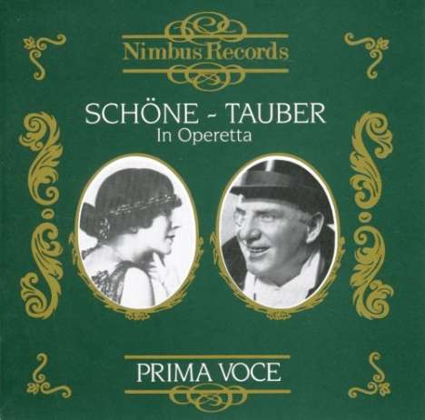 Lotte Schöne &amp; Richard Tauber in Operetta, CD