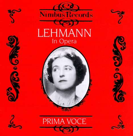 Lotte Lehmann in Opera Vol.1, CD