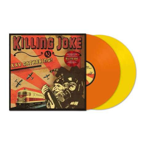 Killing Joke: XXV Gathering: Let Us Prey - Live 2005 (Limited Edition) (Orange &amp; Yellow Vinyl), 2 LPs