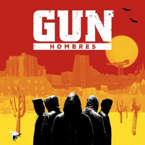 Gun (Scotland): Hombres (White Vinyl Edition), LP