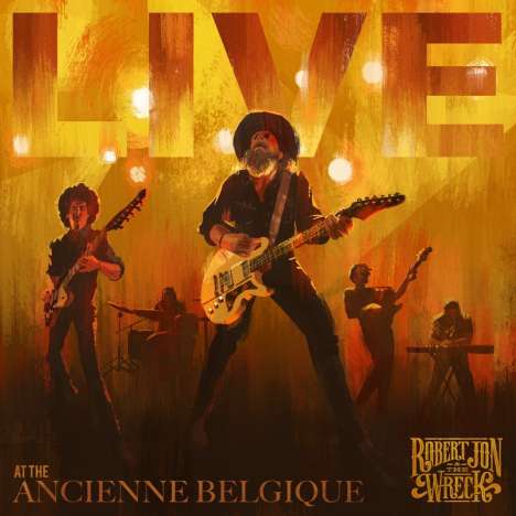 Robert Jon: Live At The Ancienne Belgique, 1 CD und 1 DVD