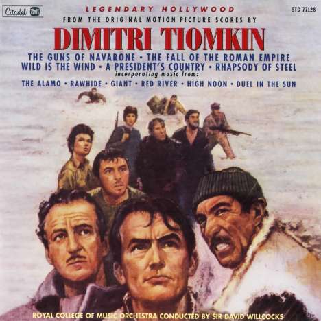 Filmmusik: Legendary Hollywood: The Original Motion Picture Scores By Dimitri Tiomkin, CD