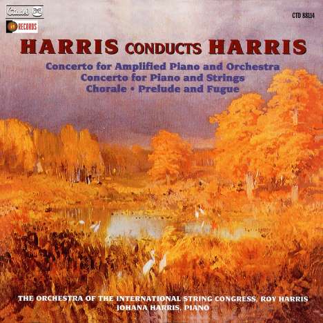 Johana Harris (1912-1995): Harris Conducts Harris, CD