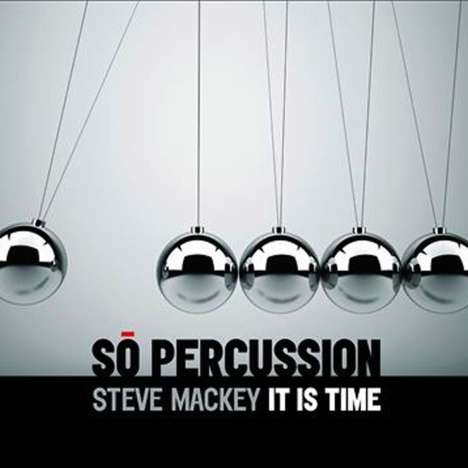 So Percussion: Mackey: It Is Time (+dvd), 2 CDs