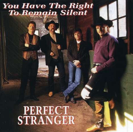 Perfect Stranger: You Have The Right To Remain Silent, CD