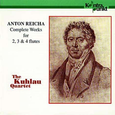 Anton Reicha (1770-1836): Die Werke f.2,3 &amp; 4 Flöten, CD