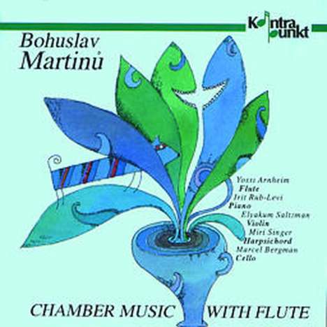 Bohuslav Martinu (1890-1959): Kammermusik mit Flöte, CD