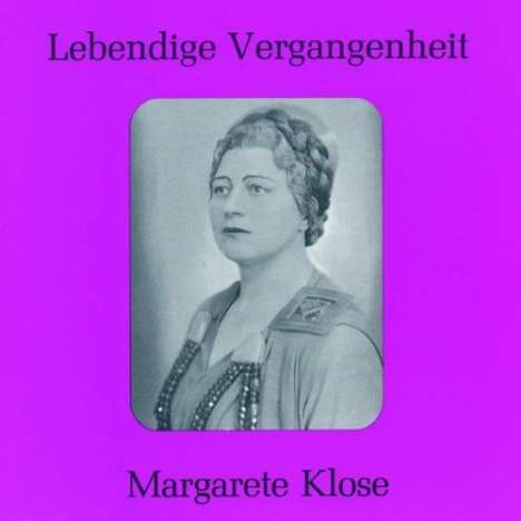 Margarete Klose singt Arien Vol.1, CD