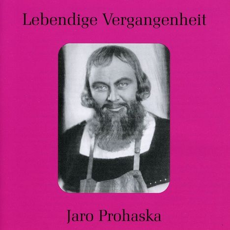 Jaro Prohaska singt Arien, CD