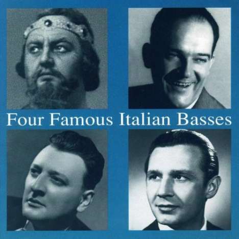 4 Famous Italian Basses, CD