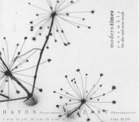 Joseph Haydn (1732-1809): Divertimenti Nr.1-5 für Oboenquartett, CD